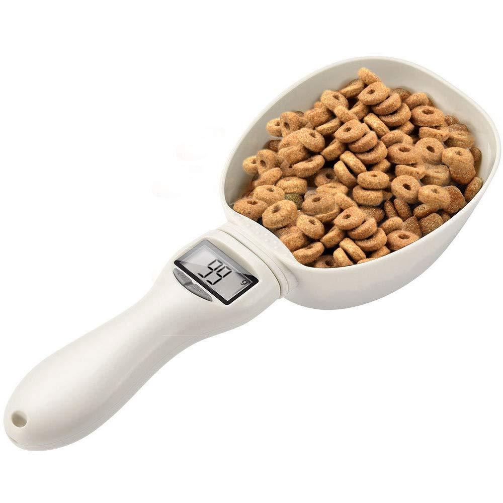 Zwini Digital Pet Food Scoop, Dog Food Measuring Cup, Detachable Cat Food Scooper Digital Scale Spoon with LCD Display - PawsPlanet Australia
