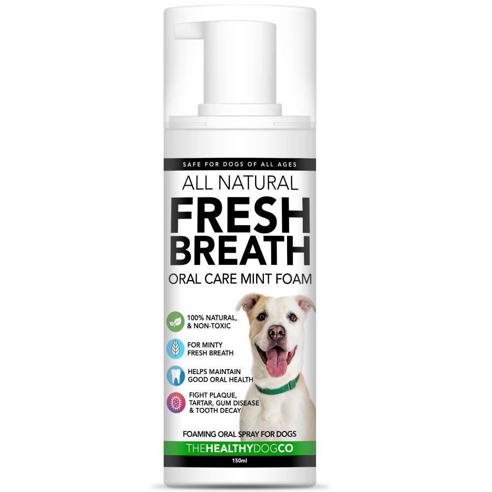 Breath Freshener & Water Additive For Dogs | 100% Natural | Foaming Oral Hygiene For a Happy Dog | Powerful Oral Care to Fight Bad Breath, Tartar & Plaque | Easier Than Dog Toothpaste & Mouthwash - PawsPlanet Australia