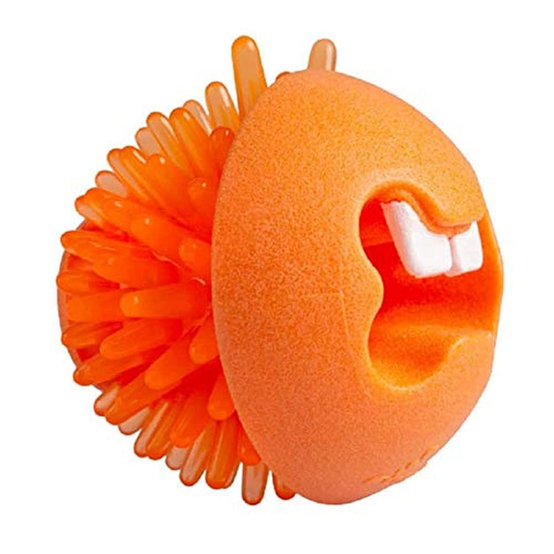 Rogz Fred Dog Treat Ball (One Size) (Orange) - PawsPlanet Australia