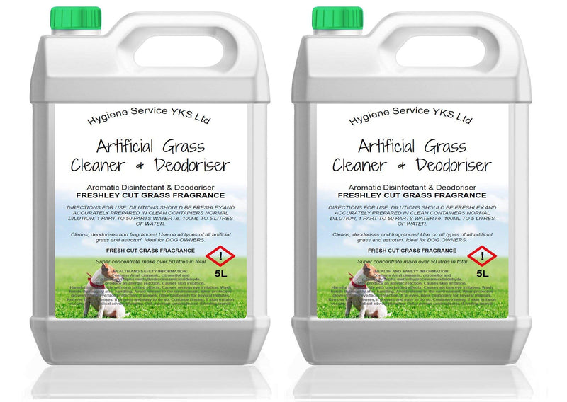 10 Litre Artificial Grass Cleaner 5L Astroturf PET Dog Deodoriser Disinfectant - PawsPlanet Australia