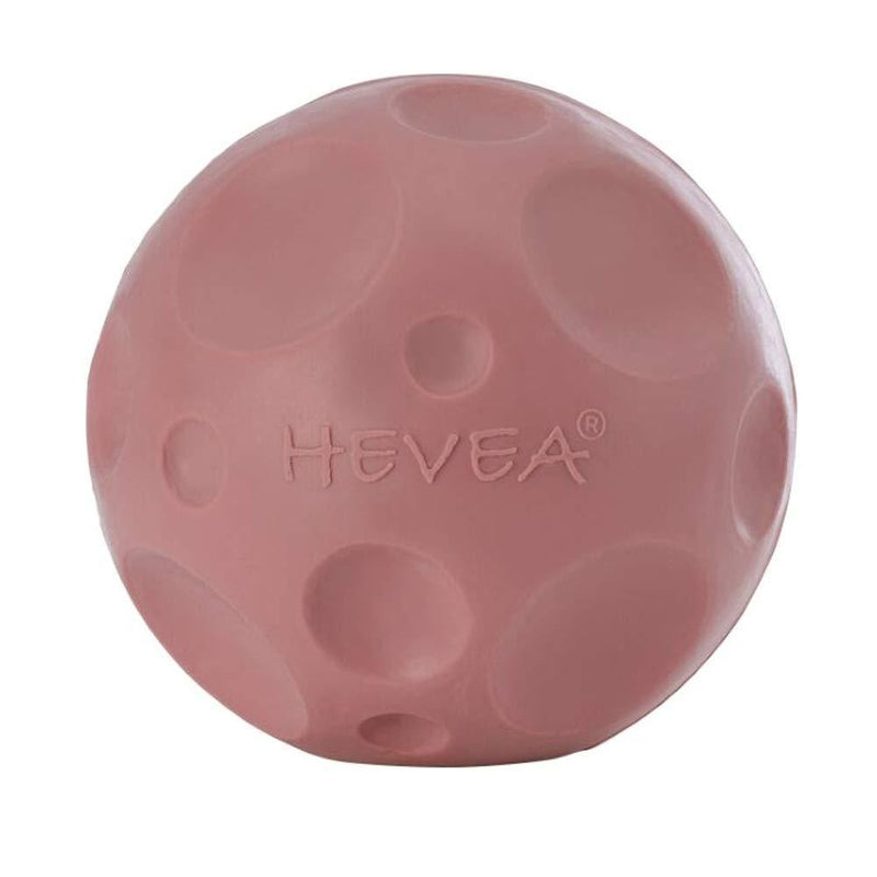 HEVEA Moon Ball Activity Toy for Dogs (Old Rose) (Old Rose) Old Rose - PawsPlanet Australia