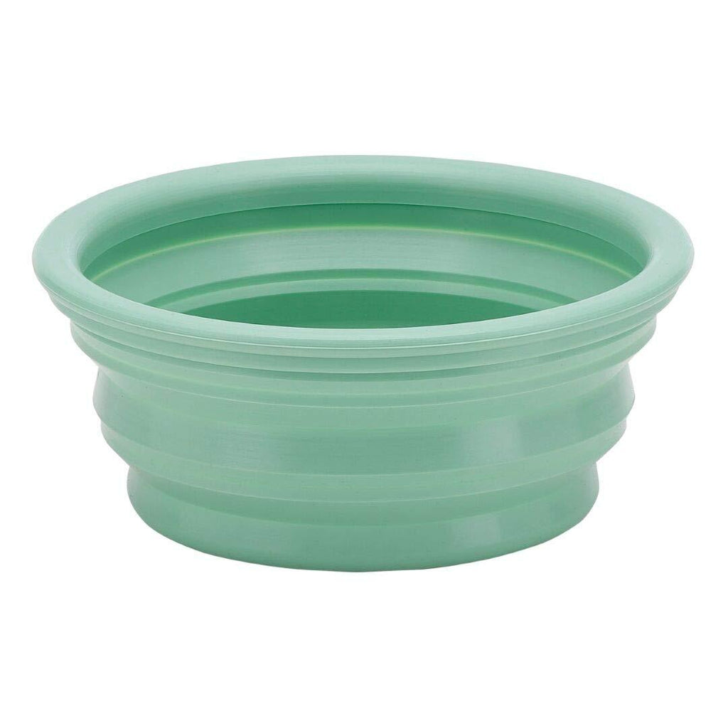 [Australia] - HEVEA Bowl on The go for Dogs, Foldable, Collapsible Water Bowl for Dogs. Made from Non-Toxic, Plastic-Free, BPA-Free and PVC-Free Natural Rubber. Pale Mint Holds 10oz. 
