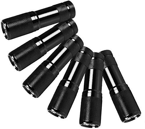 LABOTA 6 Pack UV Ultra Violet Blacklight 9 LED Flashlight Torch Light Outdoors, Pet Urine Detector for Dog Urine,Pet Stains and Bed Bug Detector,Dog Urine Remover - PawsPlanet Australia