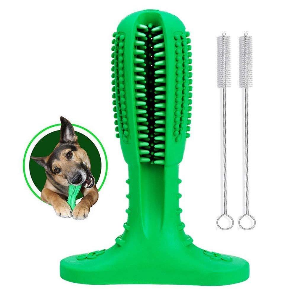 Bogeer Dog Toothbrush, Dog Chew Toys, Indestructible Dog Toys for Puppies & Adult Dog, Natural Dog Dental Chews - New Dog Teeth Cleaning Toys - PawsPlanet Australia