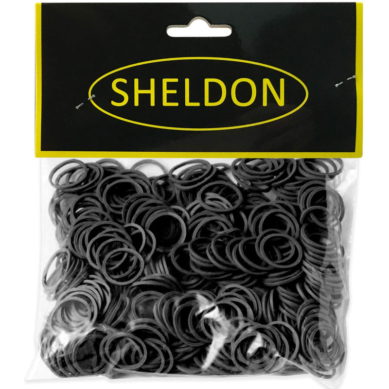 Tigerbox Black Horse Pony Show Rubber Plaiting Bands for Braiding Mane and Tails (500 Pack) - PawsPlanet Australia