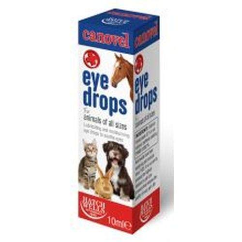 Hatchwells Canovel Eye Drops for Animals Dog Cat Horses Rabbits (Eye Drops) - PawsPlanet Australia