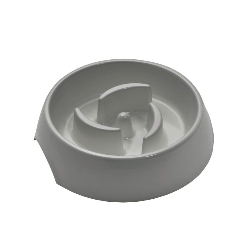 HUNTER Atlanta Anti Loop Bowl for Dogs and Cats - Control and Slow Feed Absorption - 900 ml - Grey gray - PawsPlanet Australia