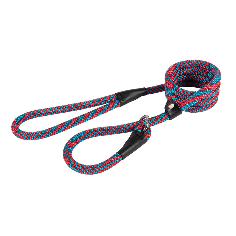 Extreme Rope Slip Lead Red/Blue 1.5mx12mm - PawsPlanet Australia