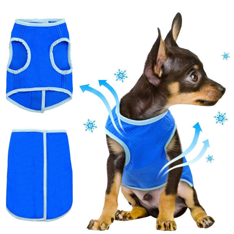 Pet Cooling Vest Cool Down Vest for Summer,Ice Vest for Small Medium and Large Dogs (XS) XS - PawsPlanet Australia