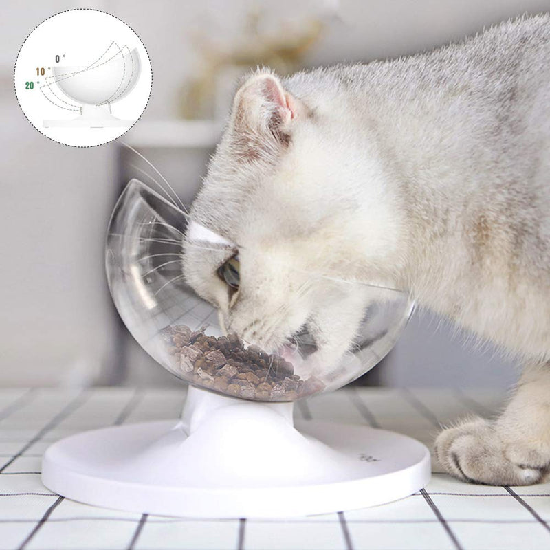 Cat Bowls,Anti-slip Multi-purpose Cat Feeding Bowl Cat Water Bowl Cat Food Bowl Detachable Pet Bowl Dish Bowl Raised Stand Single Bowl - PawsPlanet Australia