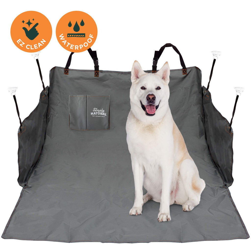 Car Boot Liner by Simply Natural – 185x105cm Waterproof Car Boot Liners for Dogs and Pets with Adjustable Versatile Fasteners for a Super Secure Car Boot Liner - PawsPlanet Australia