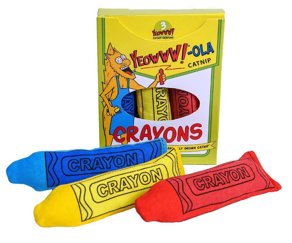 Ducky World Yeowww!-ola Crayon 3-Pack - PawsPlanet Australia
