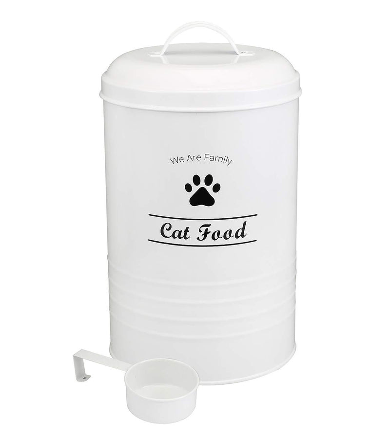Pethiy Cat food container - Pets Good Cat Food Storage Canister, 4lbs Capacity - Scoop Included - PawsPlanet Australia