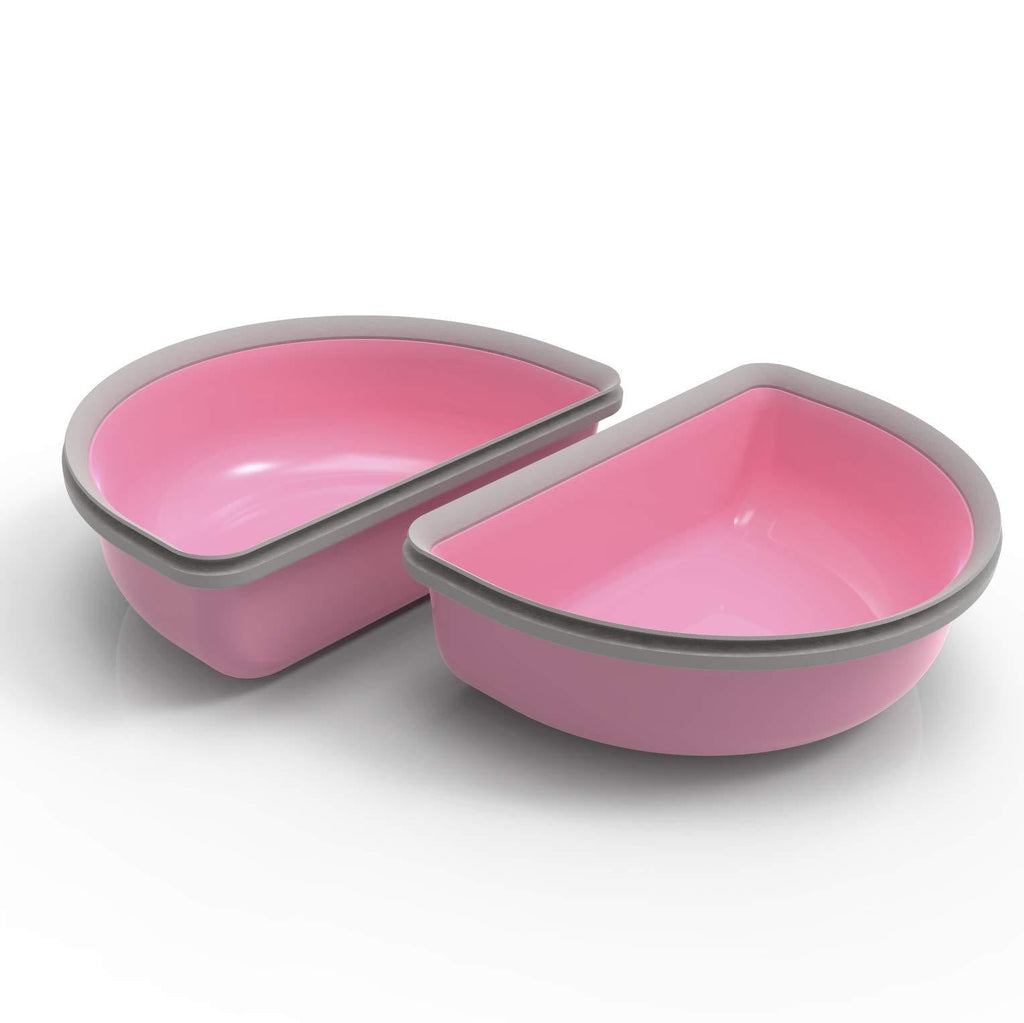 SureFeed Half Bowl Pink - PawsPlanet Australia