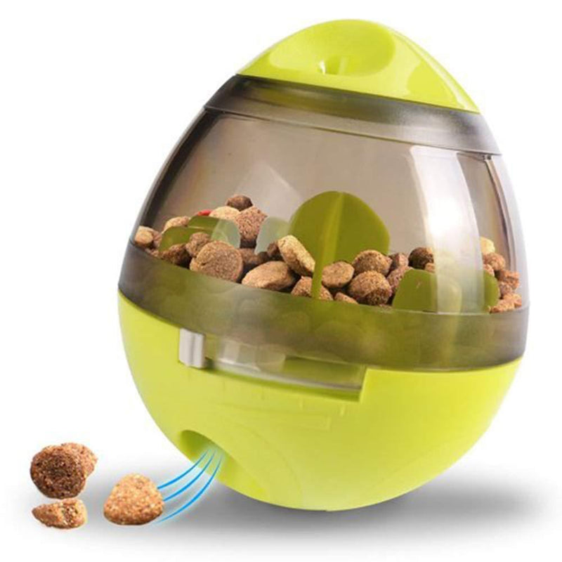 Eileen&Elisa Toy Balls for Dogs, Pet Treat Dispensing Dog Toy - Dog Treat Ball with Food Dispenser and Interactive Toys Ball, Slow Eating IQ Treat Ball for Small Medium Dogs and Cats (Green) - PawsPlanet Australia