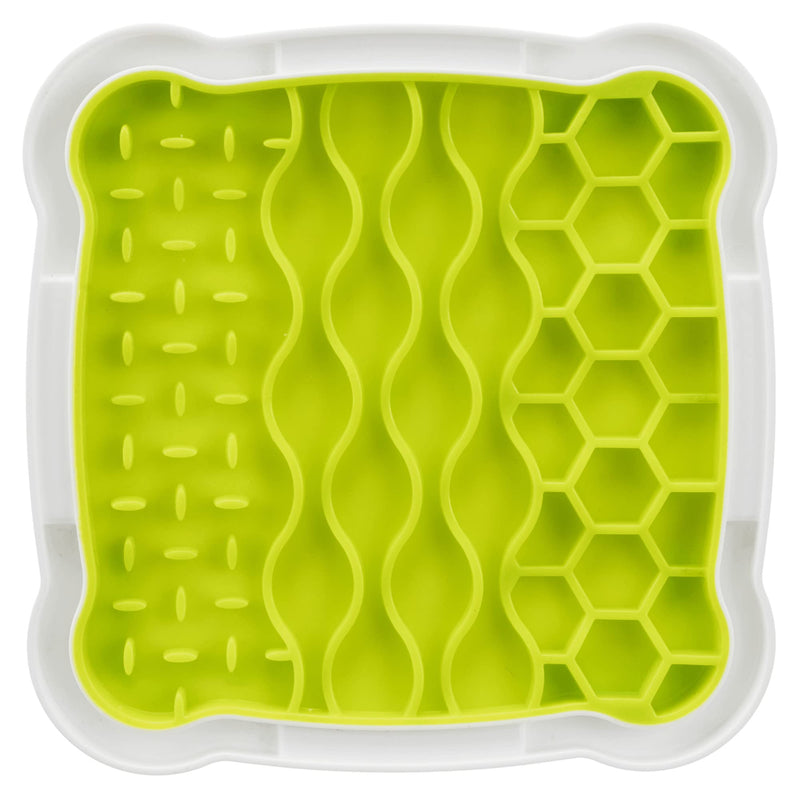 Trixie Lick'n Snack Licking Plate, Slow Feeder, Dogs and Cats Lick Mat Green - PawsPlanet Australia