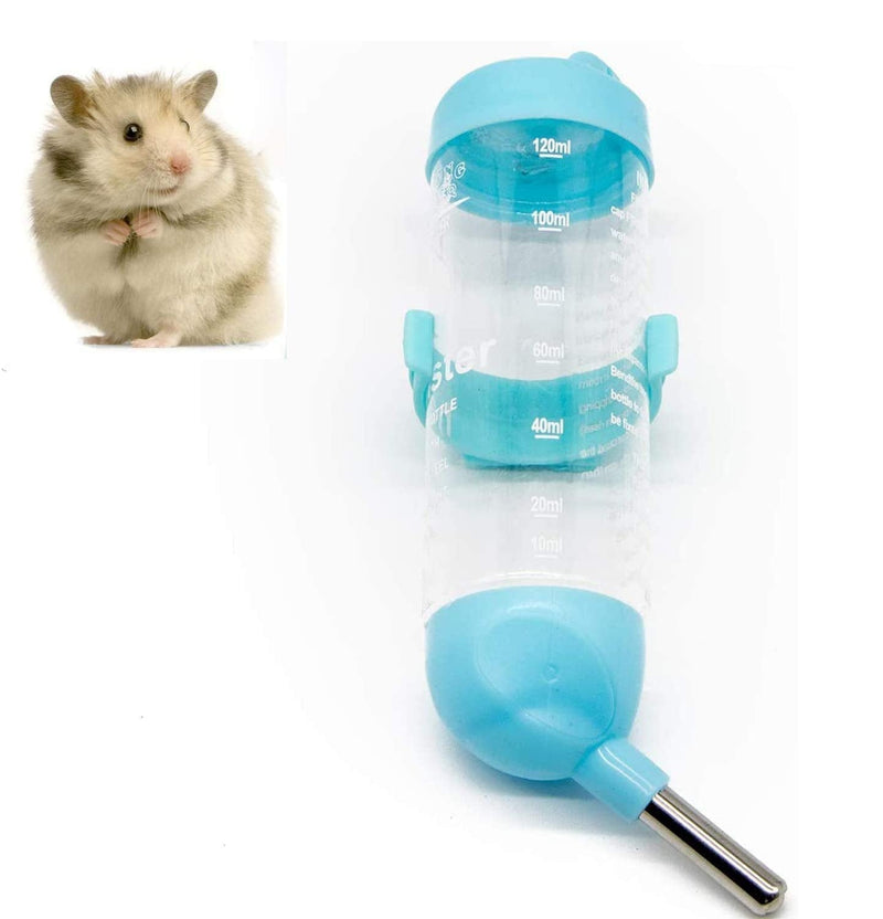 Yunjiadodo Hamster Water Bottles No Drip Dwarf Hamster Water Dispenser Small Animal Pet Water Bottle for Hamsters Rats Mice rabbit 125ml - PawsPlanet Australia