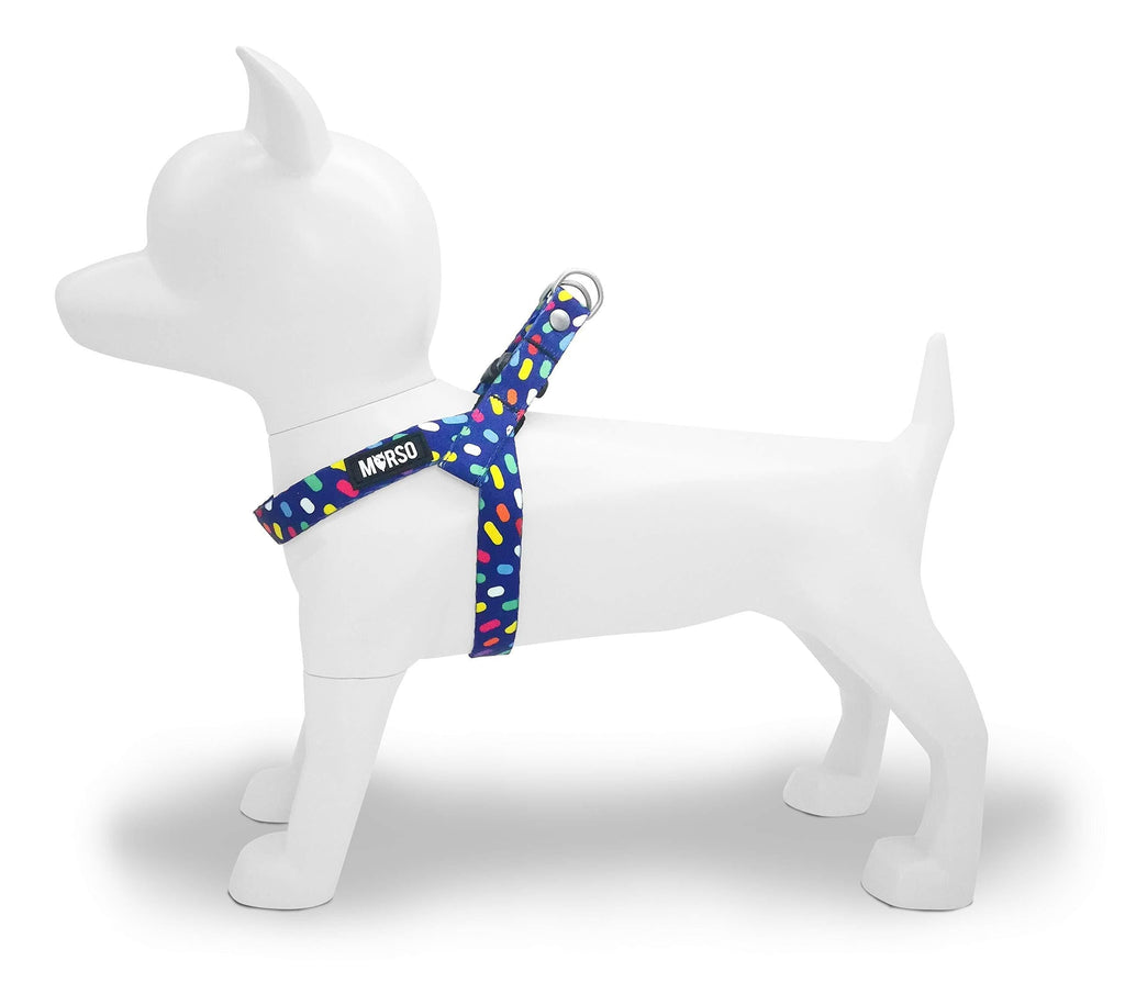 MORSO 7109 Mini Harness for Small Dogs, XS, Multi-Colour - PawsPlanet Australia