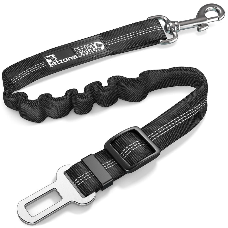 Seat Belt for dogs with Anti shock Bungee Buffer One of Important Car Travel Accessories for Dogs Adjustible, Elastic - PawsPlanet Australia