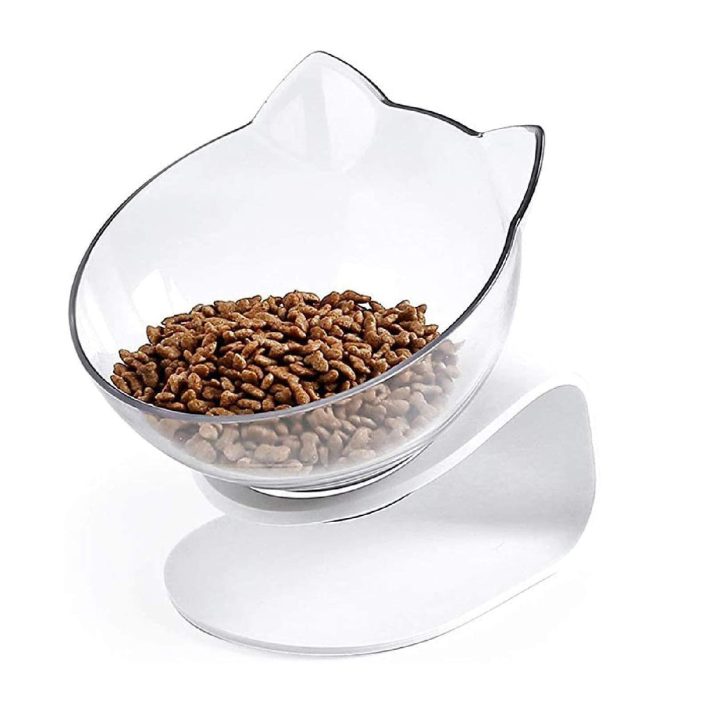 LANGING 1 Piece Cat Food Bowl with Raised Stand Ideal for Cats and Small Dogs - PawsPlanet Australia