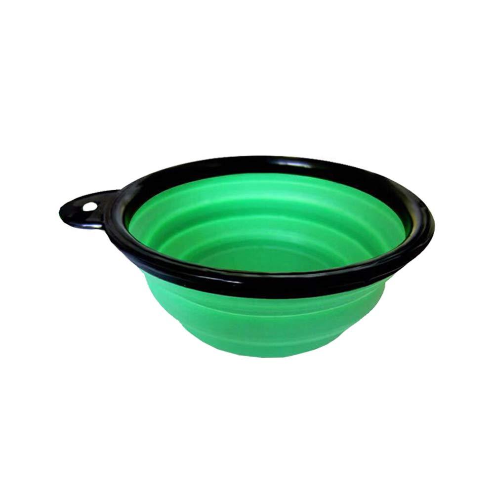 gaivp Collapsible Dog Bowl, Travel Dog Bowl for Small to Large Dogs (green - PawsPlanet Australia