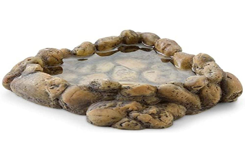 Exo Terra Reptile Corner Water Dish Medium brown M - PawsPlanet Australia