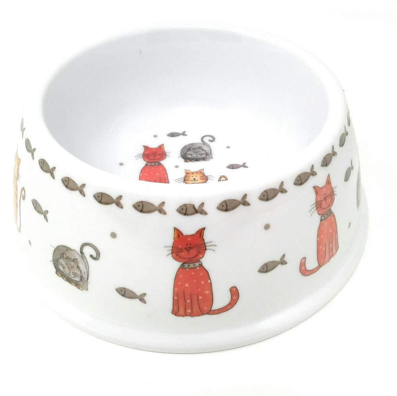 Lesser & Pavey Faithful Friends Cat Bowl - PawsPlanet Australia