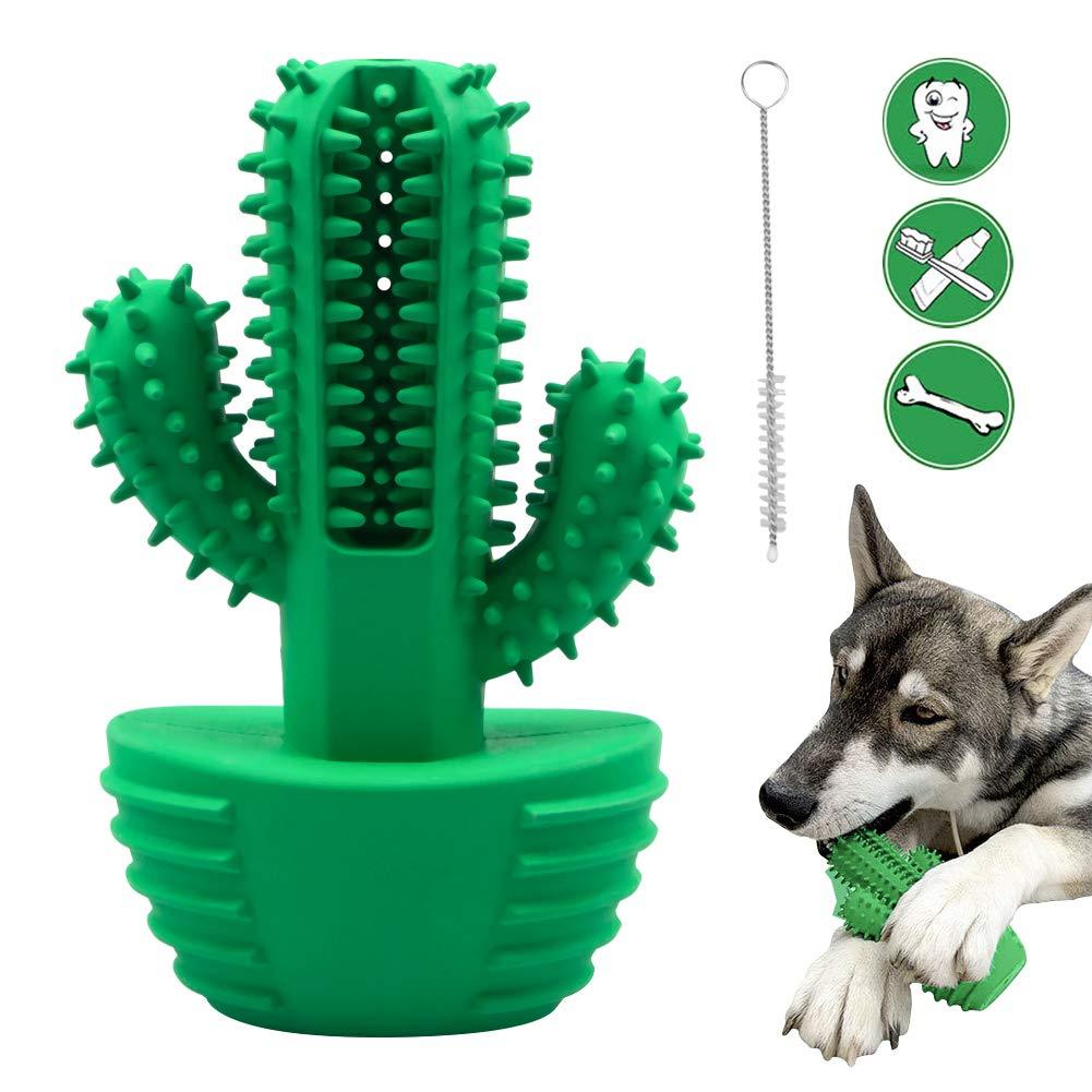 SINBLUE Dog Teeth Cleaning Toys - Natural Rubber Bite Resistant Chew Toys,Pet Dental Care Brushing Sticks Effective Teeth Cleaning Massager (Fits 20-45lbs dog) - PawsPlanet Australia