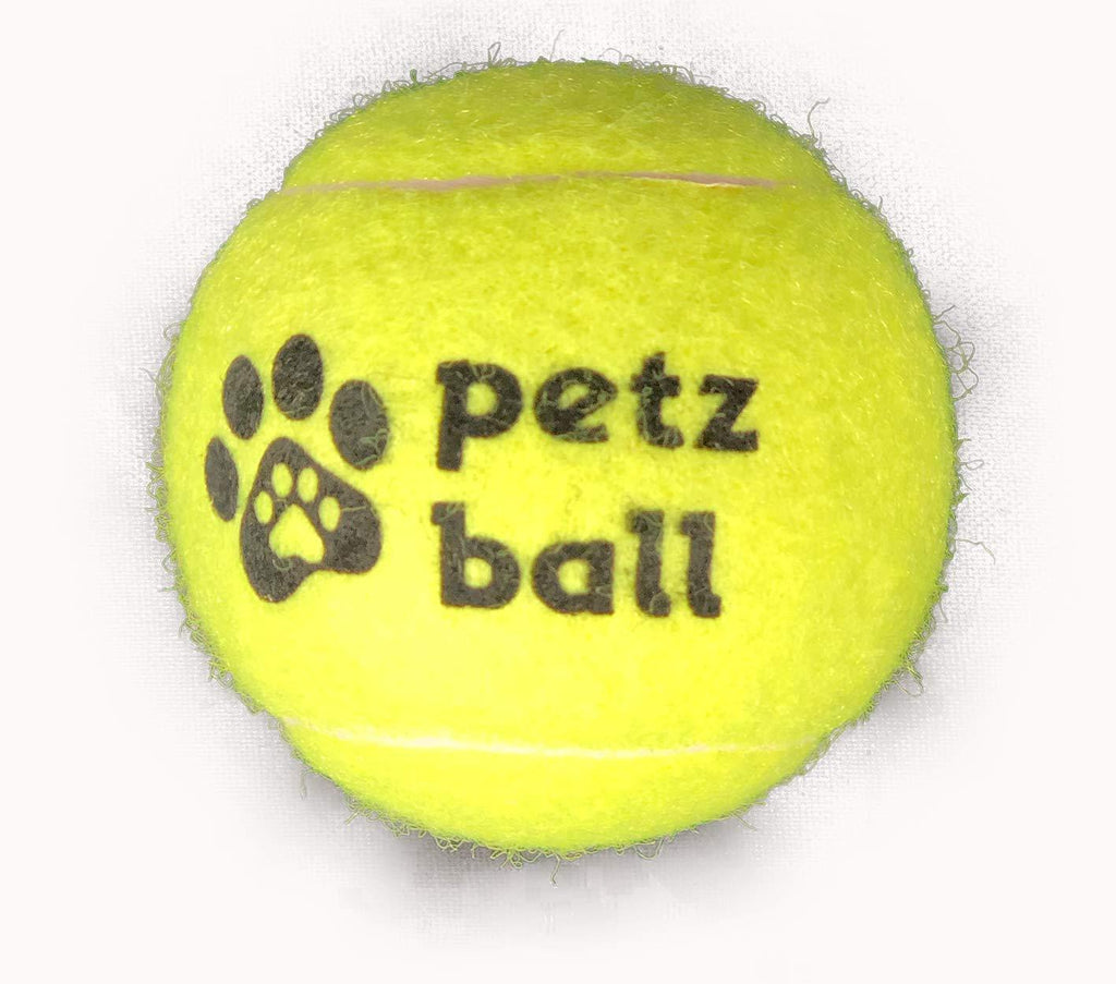 PetzBall The Tough Strong Heavy Thick-Walled Dogs Tennis Balls That Last Longer (Pack of 6 Petzballs) Pack of 6 Petzballs - PawsPlanet Australia