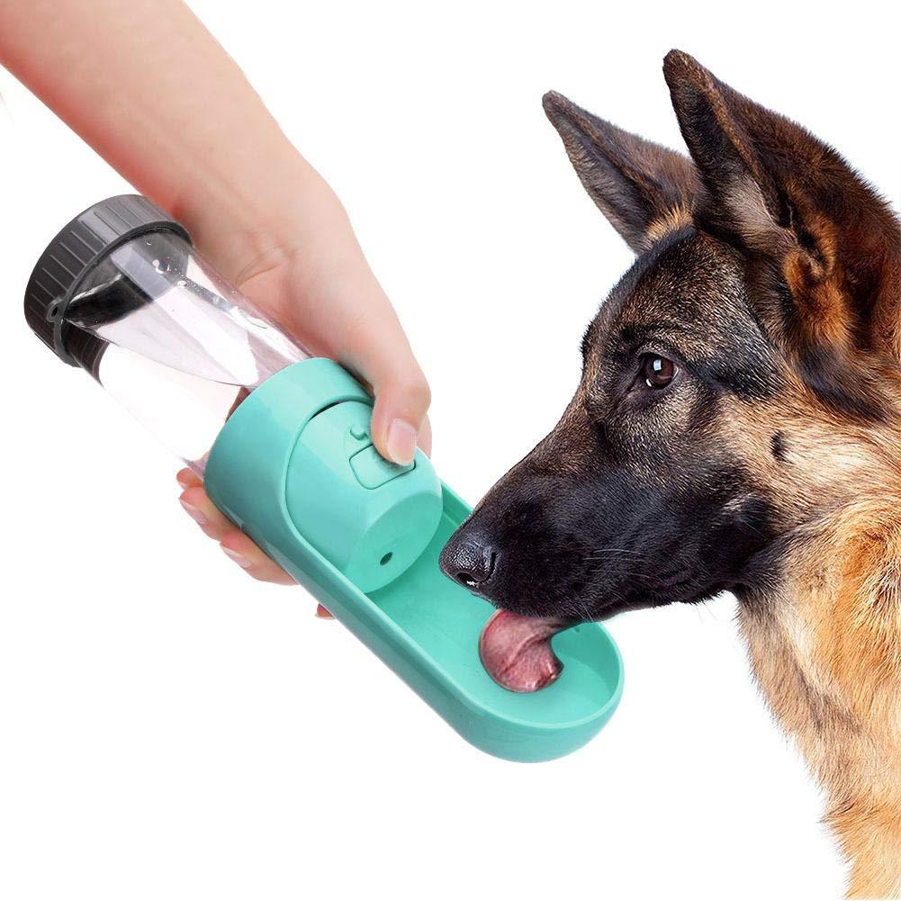 Portable Dog Water Bottle for Walking, No Drip Pet Travel Drinking Wate - PawsPlanet Australia
