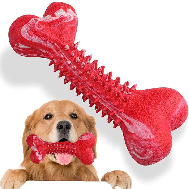 WenX Durable dog chew toy, an indestructible dog toy for dog teeth cleaning, an interactive toy for small and medium dogs (Flesh L) Flesh L - PawsPlanet Australia