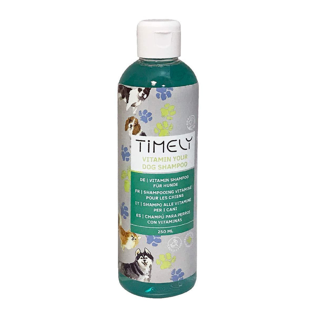 Timely Regenerating Dog Shampoo with Vitamins, 250 ml - PawsPlanet Australia