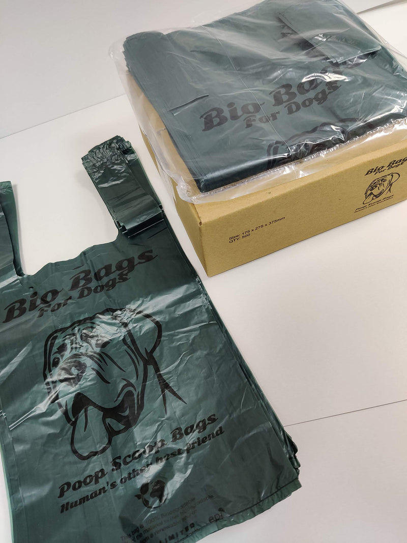 PANMER Poo Bio Bags Biodegradable Dog Poop Bags Waste Bags x 1000 Eco Friendly Bulk Buy Human's Other Best Friend - PawsPlanet Australia
