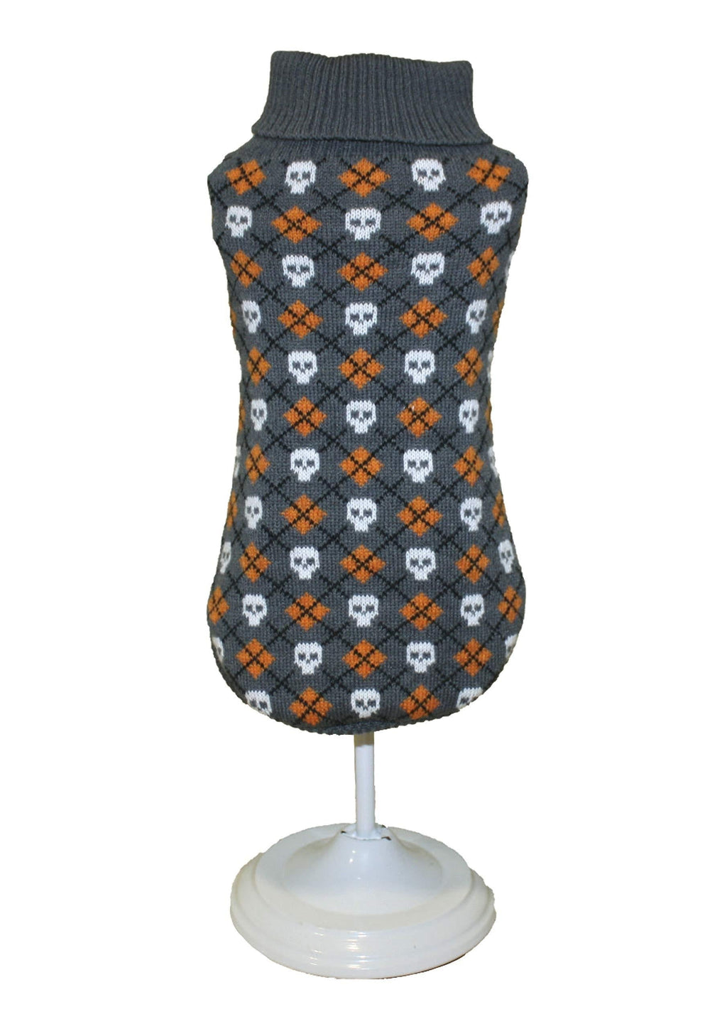 Croci Tricky Skulls Sweater 45 Cm, 0.16Kg - PawsPlanet Australia