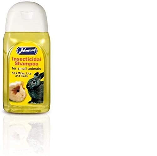 Johnsons Small Animal Insecticidal Shampoo 125 ml, 125 g, Clear - PawsPlanet Australia