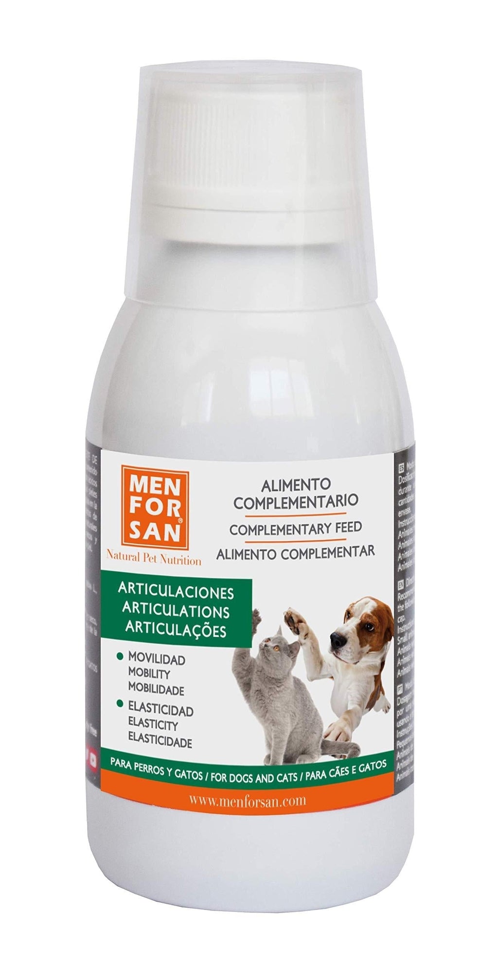 Menforsan - Nutritional Supplement joints, mobility and Elasticity 120 ml - PawsPlanet Australia