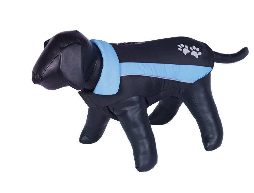 Nobby Sabi 65307 Dog Coat 26 cm Black/Blue - PawsPlanet Australia