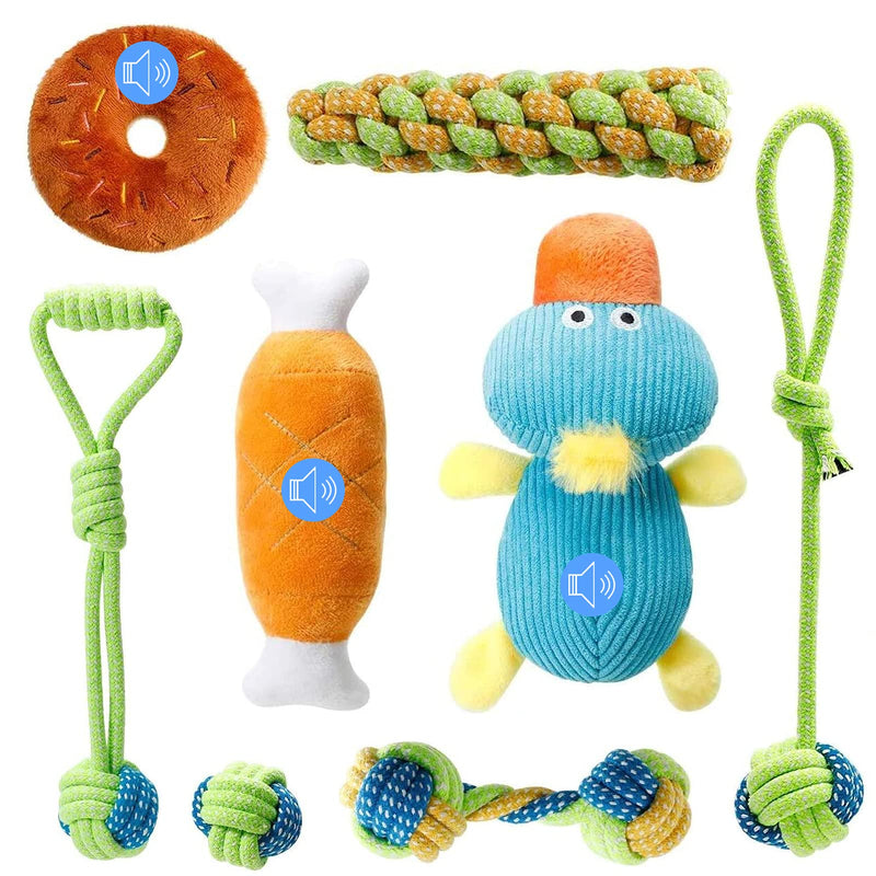 Homealexa Puppy Toys for Small Dogs with Squeak Puppy Toys from 8 Weeks Dog Toys, Soft Dog Toy Teething Training Puppy Chew Toy, Dog Chew Toy for Small Dogs, Toys for Boredom/Birthday Gifts - PawsPlanet Australia