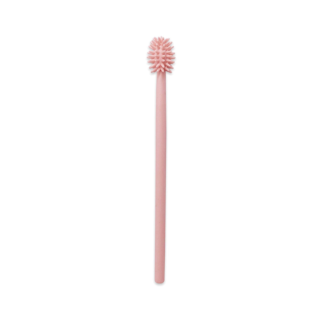 Soft Cat Toothbrush with 360-degree Head | Safe, Effective and Deep Pet Teeth Cleaning | Brush Away Bad Breath | Food Grade Silicone (1 Pack, Rose Pink) 1 Pack - PawsPlanet Australia