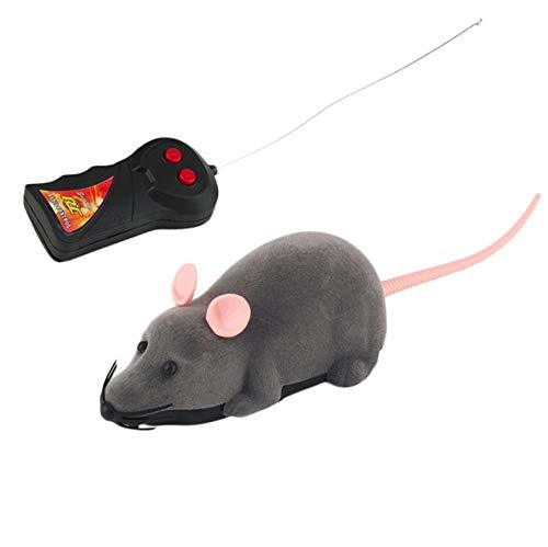Jzhen Wireless Electronic Remote Control Rat Mouse Toy for Cat Kitten Novelty Gift - PawsPlanet Australia