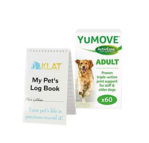 Yumove Lintbells Dog Joint Supplement (60 Tablets) + Pet Notebook 60 Count (Pack of 1) - PawsPlanet Australia
