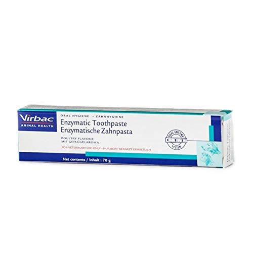 Virbac Enzymatic Toothpaste For Dogs, Poultry Flavour 70G - PawsPlanet Australia