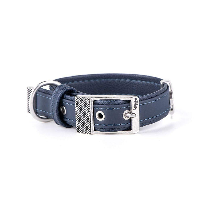 Myfamily faux leather Collar Made in Italy Bilbao Collection - PawsPlanet Australia