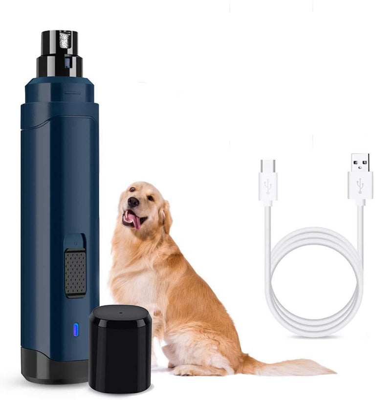 Makerfire Pet Nail Grinder Ultra Quiet Dog Nail Trimmer Clipper 2 Speed for Small Medium Large Dogs Cats Pets Paw with USB Charger - PawsPlanet Australia