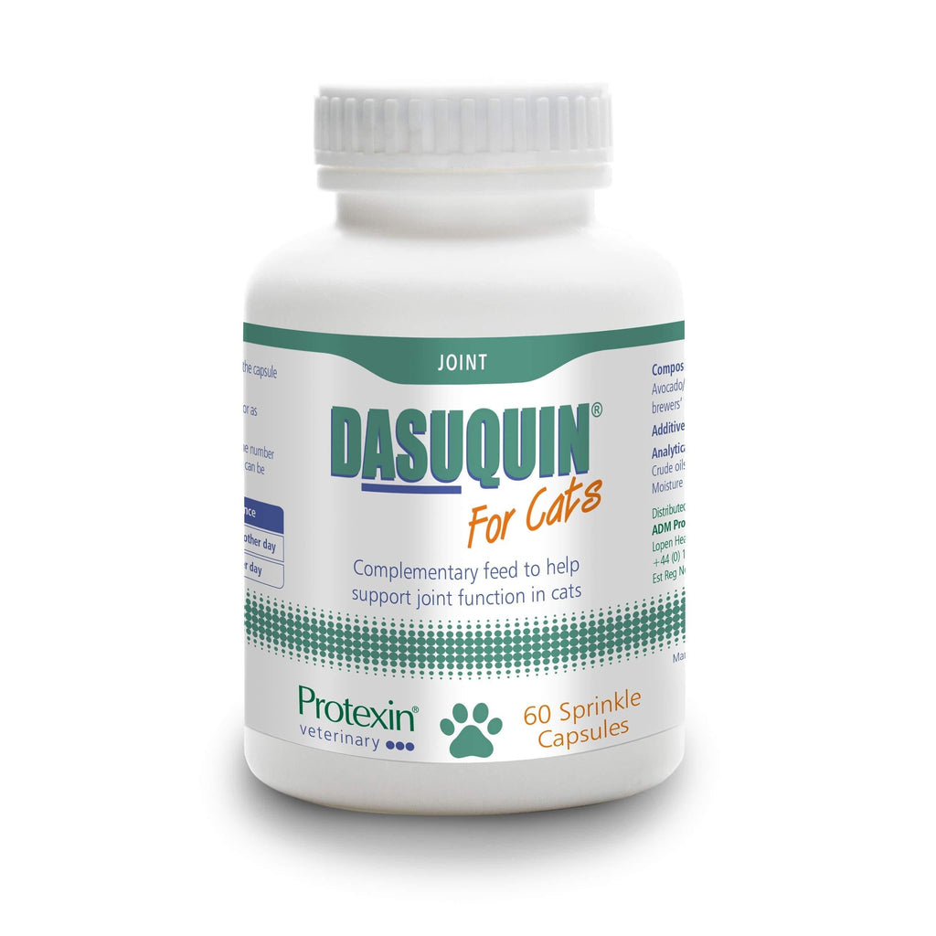 Protexin Veterinary Dasuquin Joint Health Supplement for Cats – Contains Unique Ingredient ASU, Glucosamine and Chondroitin for Cats - 60 Sprinkle Capsules - PawsPlanet Australia