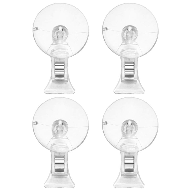 POPETPOP 4PCS Suction Cups Clips Durable Practical Fish Veggie Seaweed Holder Fish Tank Feeding Tool for Fish Bowl Aquarium Accessories - PawsPlanet Australia