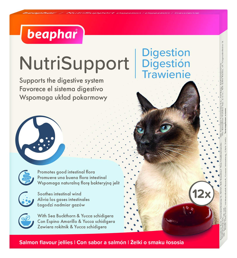 NutriSupport Digestion Cat x 12 jellies - PawsPlanet Australia