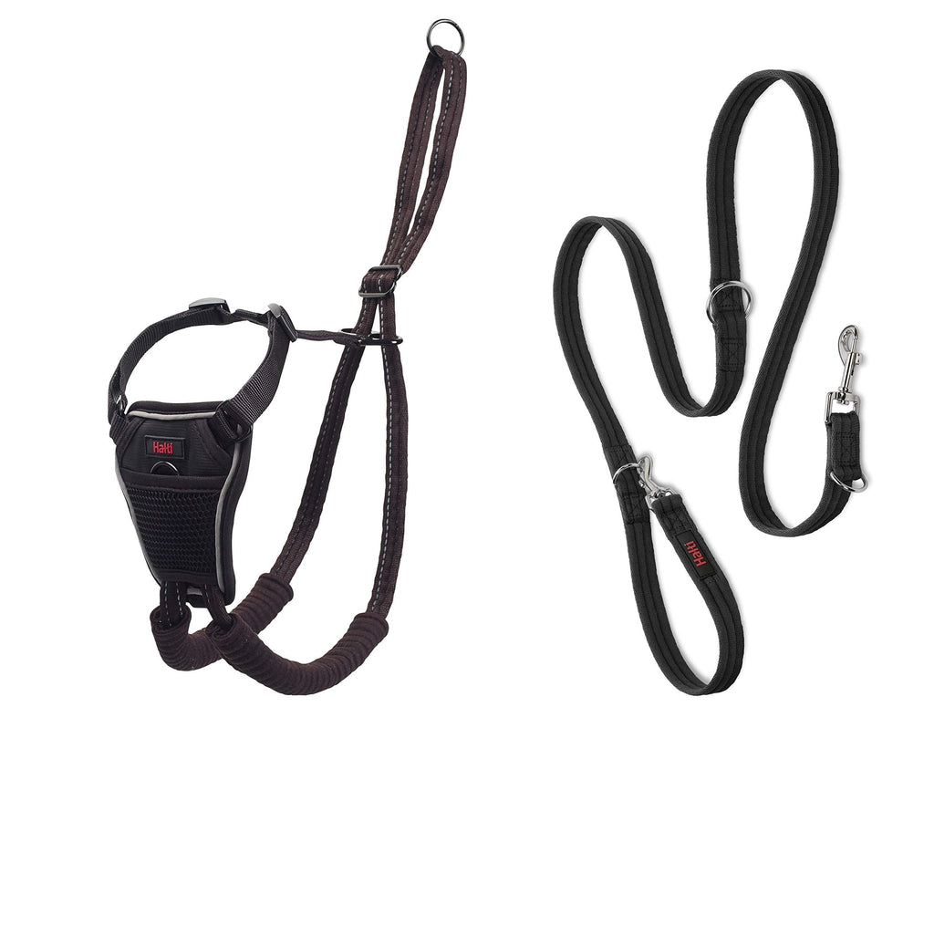 Halti No Pull Harness and Training Lead Combination Pack, Stop Dog Pulling on Walks, Includes Medium No Pull Harness and Double Ended Lead M - PawsPlanet Australia