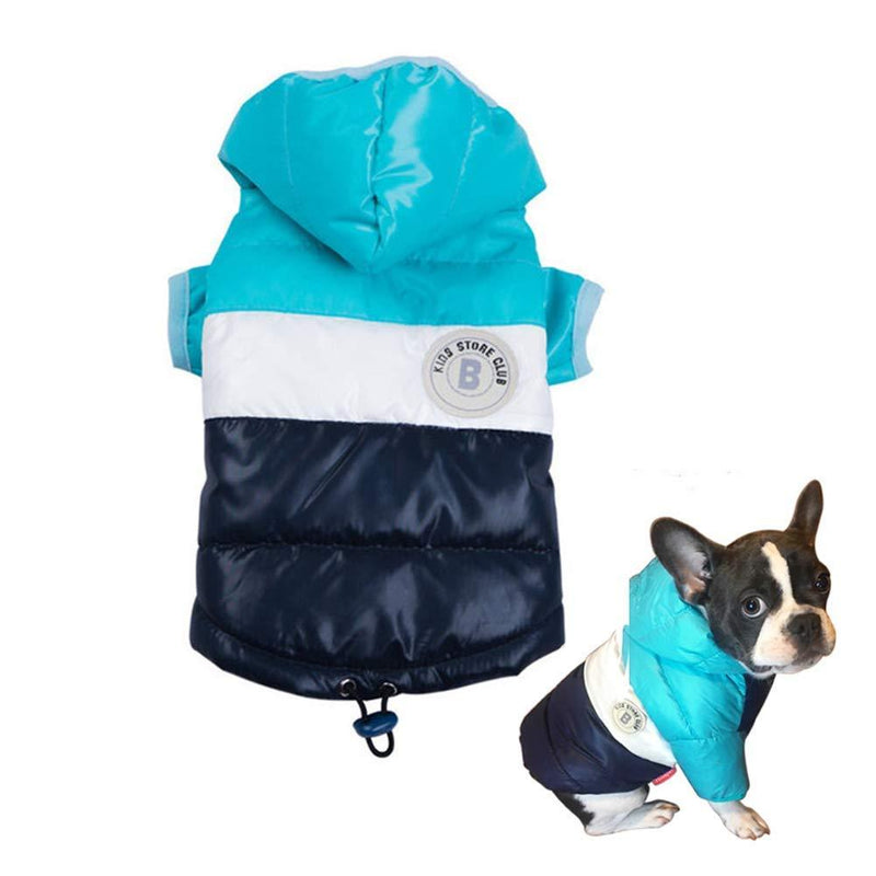ABRRLO Winter Pet Dog Coat Down Jacket Dog Clothes Thickening 2 Legs Warm Ultra Light Puppy Pet Fashion Clothing 12-M a - PawsPlanet Australia