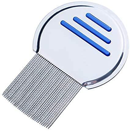 Long Teeth Flea Comb Tight Distance Metal Pins Removes Flea Eggs and Debris for Dog Cat and Other Pets - PawsPlanet Australia
